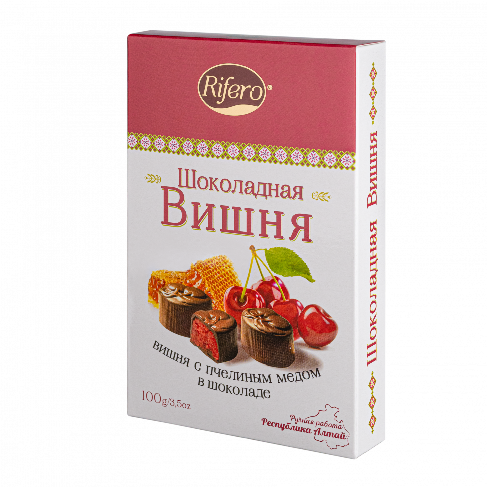  Риф и ко Конфеты "Шоколадная ВИШНЯ" 100г  в Боре