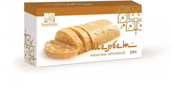 №1 Шербет МОЛОЧНО-ОРЕХОВЫЙ, 200г в Боре