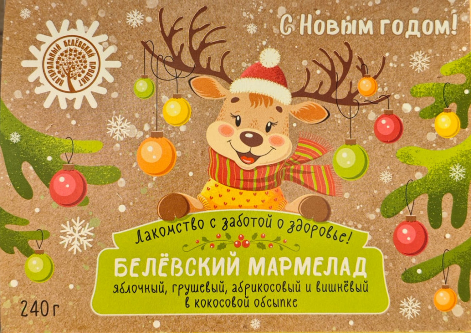  Мармелад белевский на фруктозе 240г НГ в Боре